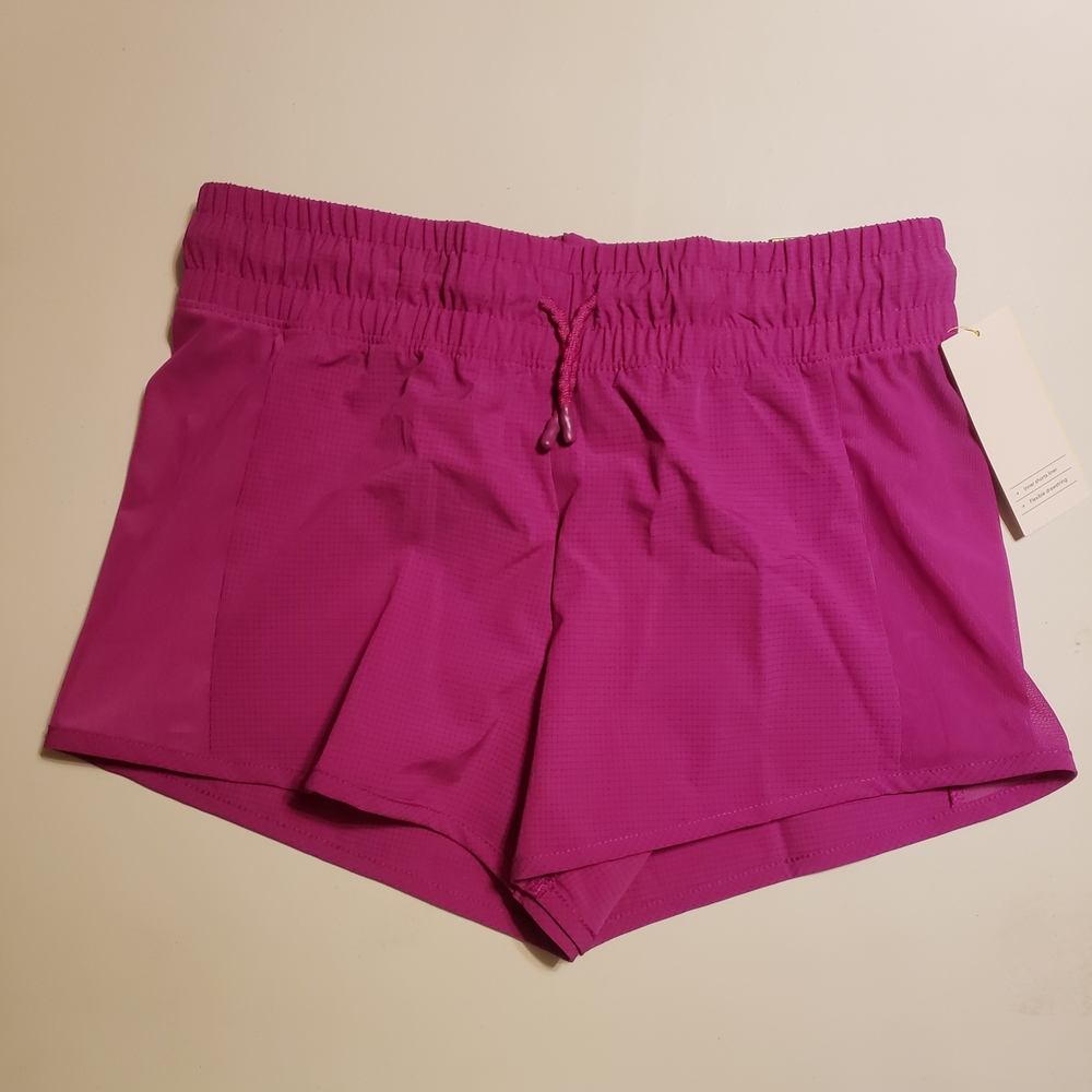 All in Motion Girls Fuchsia Athletic Shorts